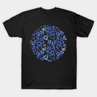 Blue flowers T-Shirt